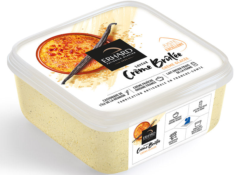 Erhard Creme Brulee Ice Cream  - 450 G