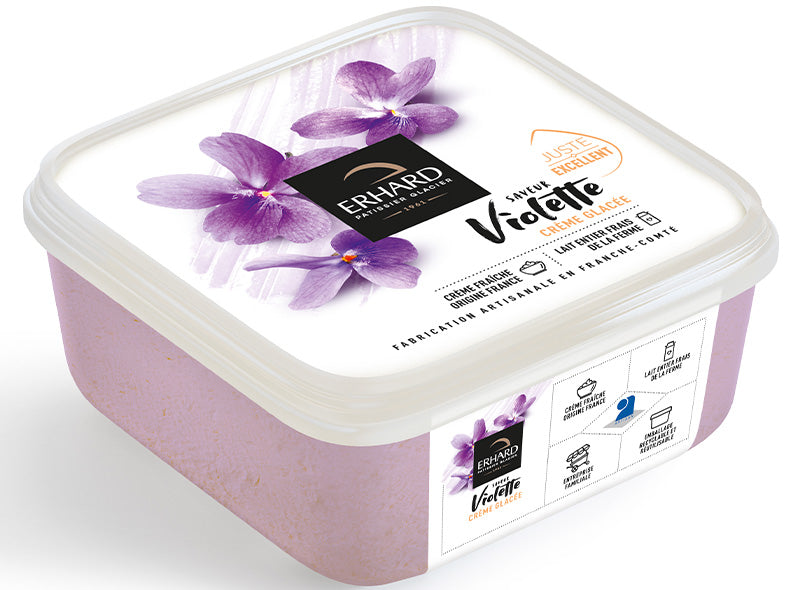 Erhard Violet Ice Cream  - 450 G