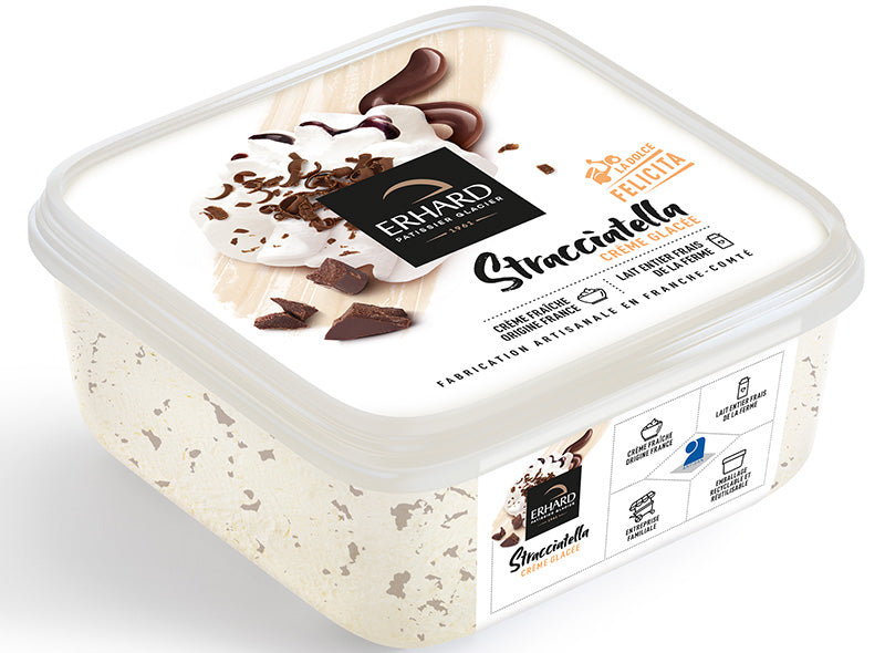 Erhard Stracciatella Ice Cream  - 450 G