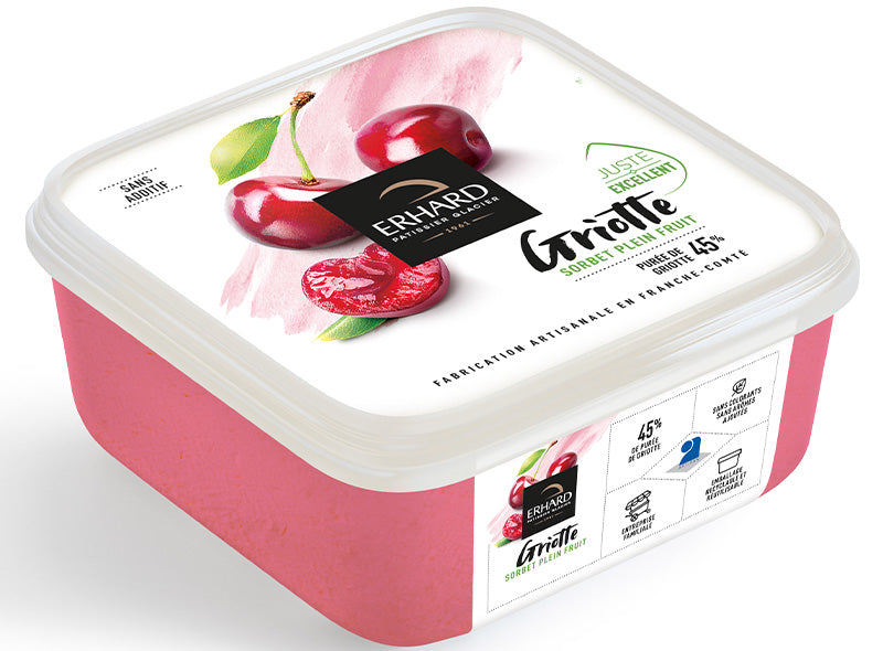 Erhard Morello Cherry Sorbet  - 488 G