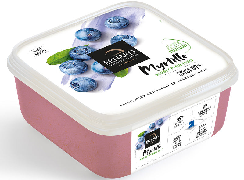 Erhard Blueberry Sorbet  - 488 G