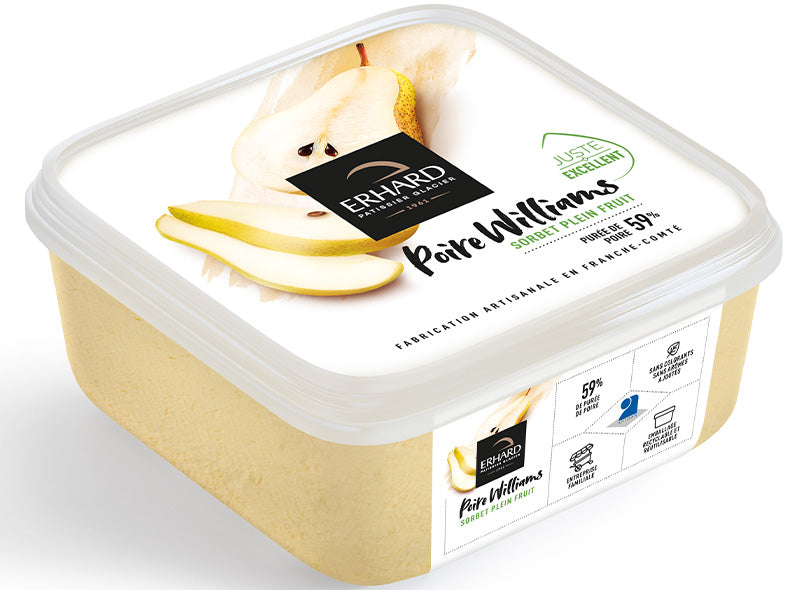 Erhard Williams Pear Sorbet  - 488 G