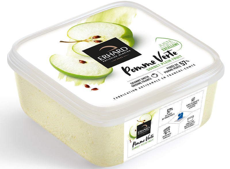 Erhard Green Apple Sorbet  - 488 G