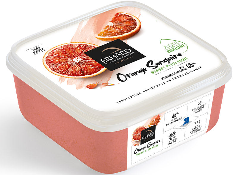 Erhard Blood Orange Sorbet  - 488 G