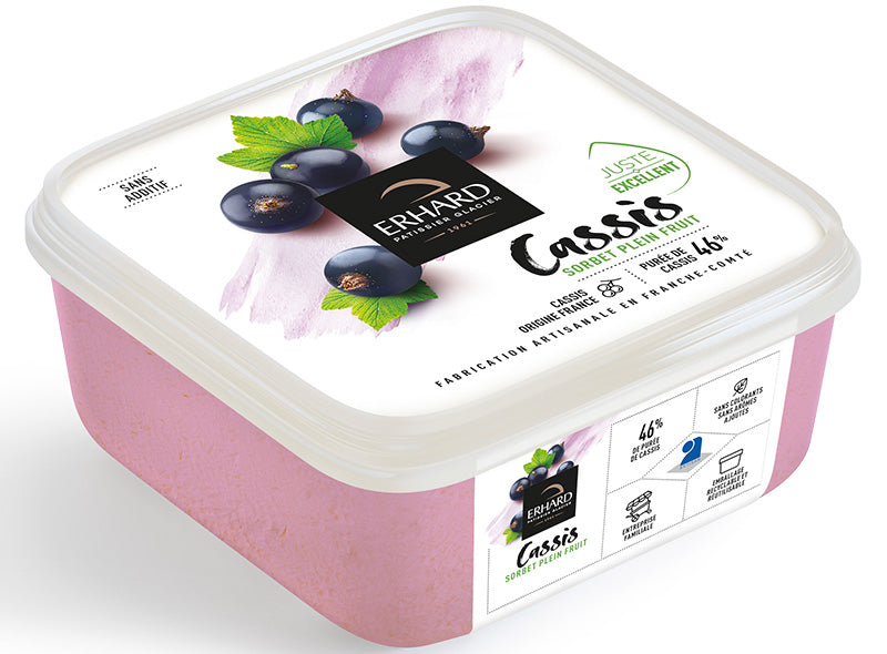 Erhard Blackcurrant Sorbet  - 488 G
