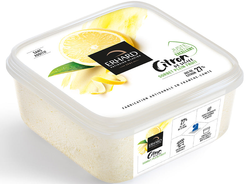 Erhard Sicilian Lemon Sorbet  - 488 G