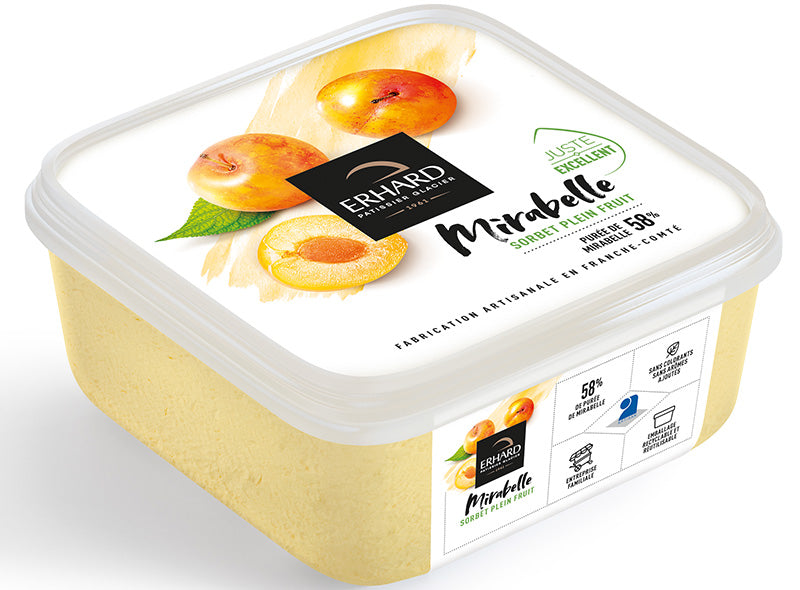 Erhard Mirabelle Plum Sorbet  - 488 G