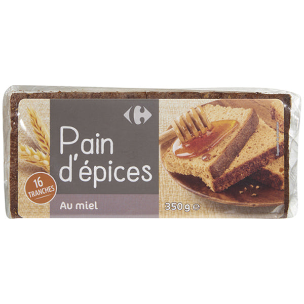Carrefour Gingerbread With Honey  - 350 G