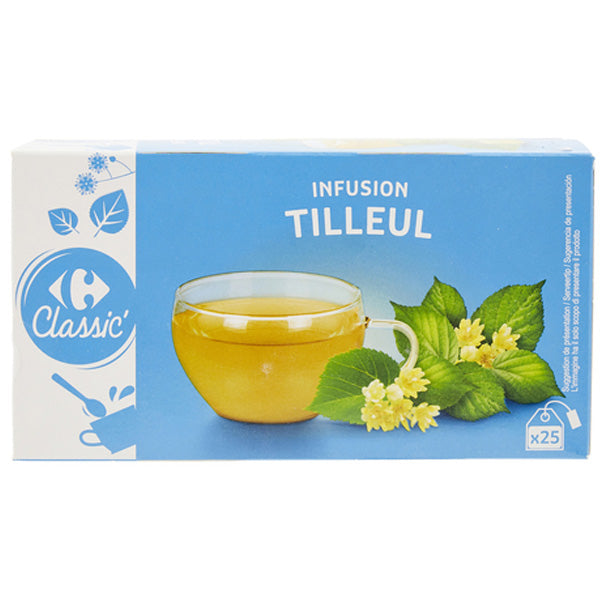 Carrefour Linden Herbal Tea  - 25Pc