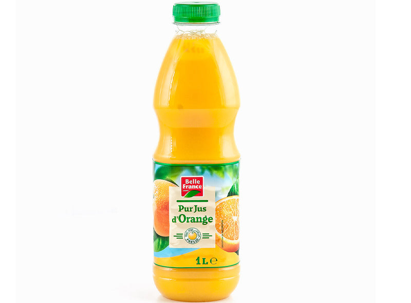 Belle France Pure Orange Juice  - 1 L