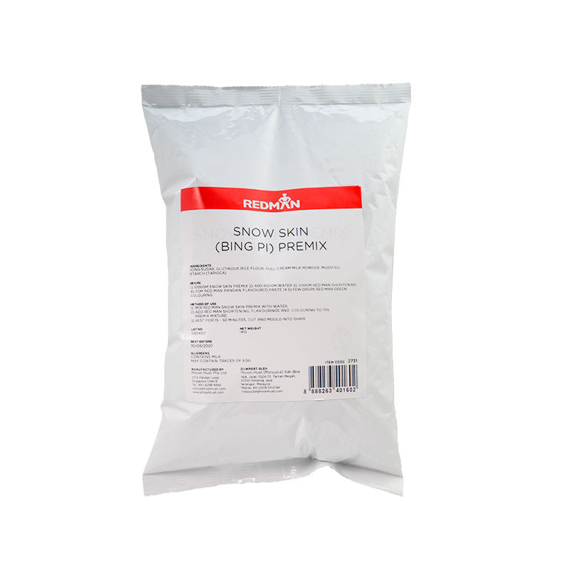Redman Snow Skin (Bing Pi) Premix - 1 Kg