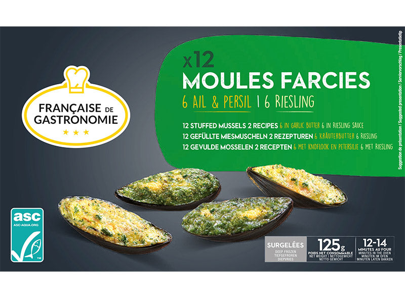 Fr. De Gastronomie Stuffed Mussels Garlic And Riesling  - 125 G