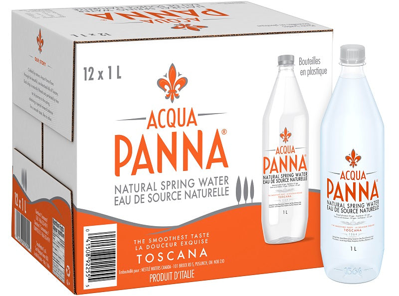 Aqua Panna Acqua Panna Natural Mineral Water  - r 1L