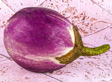 Les Jardins Du Petit DepotLpd - Purple Round Eggplant/Les Jardins Du Petit Depot - 500 g