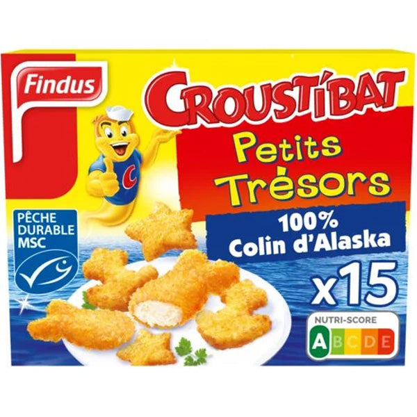 Findus Fish Breaded Croustibat  - 450 G