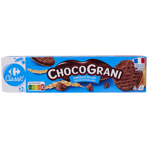Carrefour Milk Chocolate Shortbread  - 200 G
