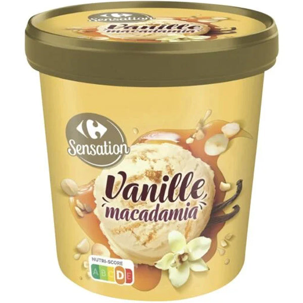 Carrefour Vanilla Macadamia Ice Cream  - 295 G