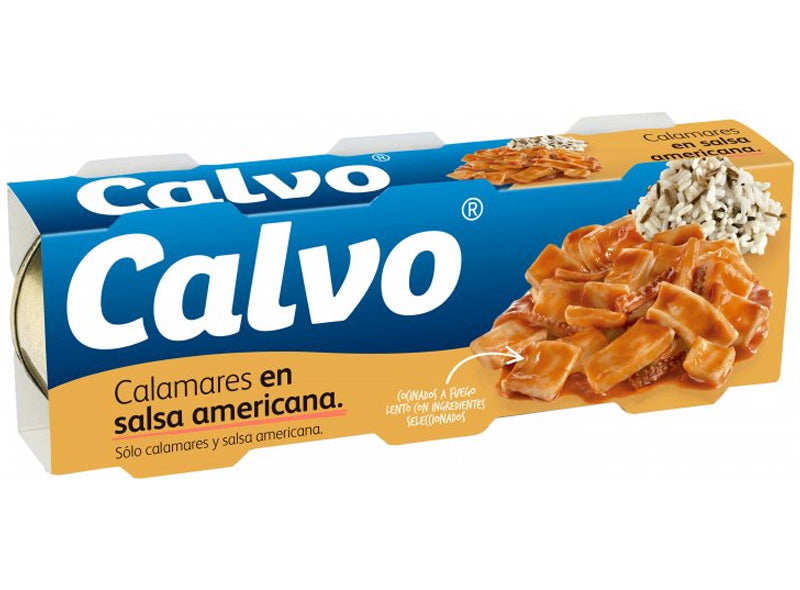 Calvo Squid In American Sauce  -  80 G