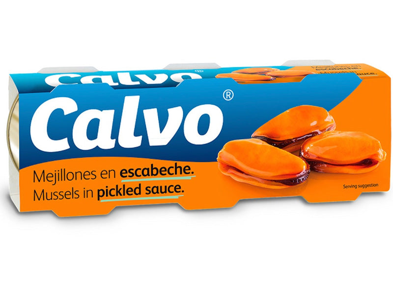Calvo Mussels In Escabeche Sauce  -  80 G