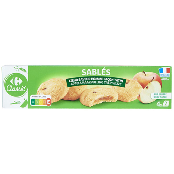 Carrefour Apple Tatin Biscuits  - 100 G