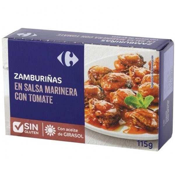 Carrefour Espana Scallops In Marinated Sauce With Tomatoes  - 12Cl