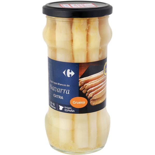 Carrefour Sp Large White Aspargus  - 535 G