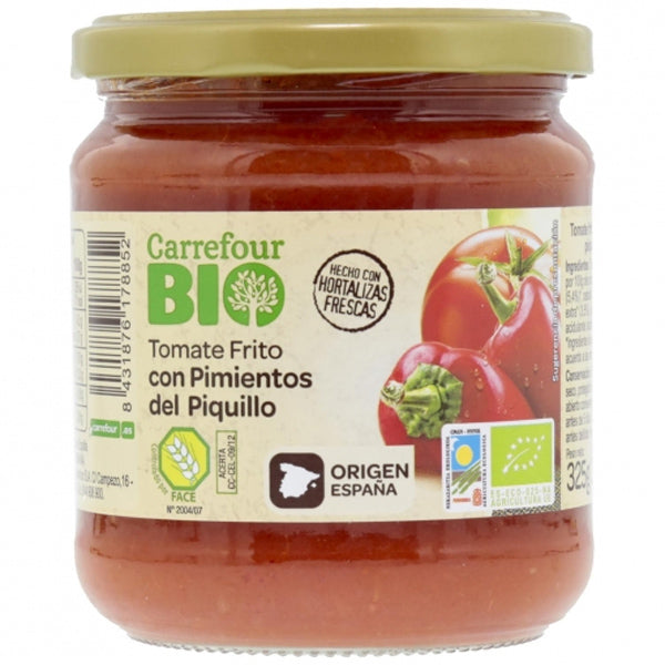 Carrefour Espana Bio Organic Fried Tomato Sauce  - 340 G