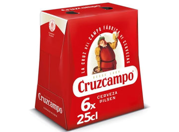 Cruzcampo Lpd- Pilsner Beer/Cruzcampo  - 1 Pc