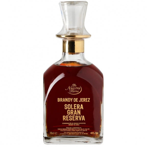 De Nuestra Tierra Brandy Jerez Solera  - 70Cl