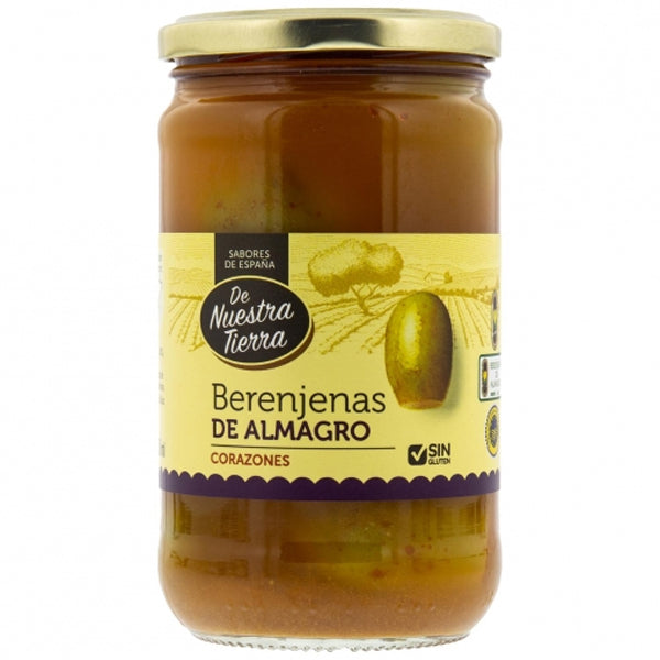 De Nuestra Tierra Almagro Eggplant Hearts  - 550 G