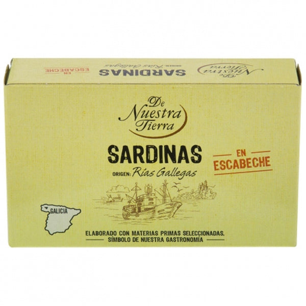 De Nuestra Tierra Sardines In Escabeche Sauce  - 115 G