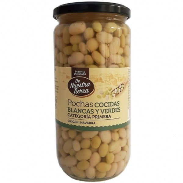 Dnt White Green Cooked Beans  - 660 G