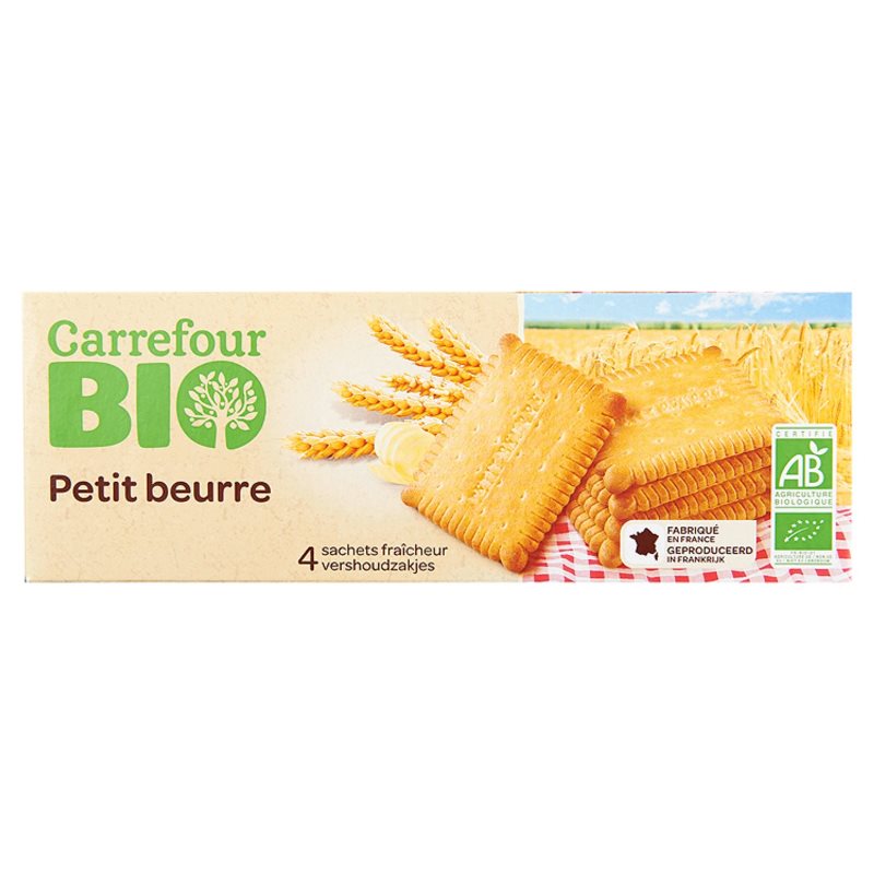 Carrefour Organic Butter Biscuits  - 167 G