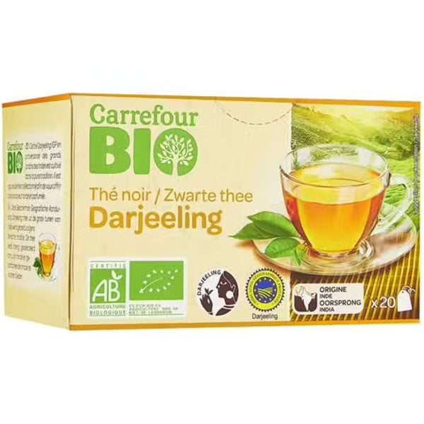 Carrefour Organic Darjeeling Black Tea  - 20Pc