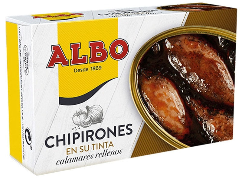 Albo Stuffed Squid In Its Own Ink  - 120 G