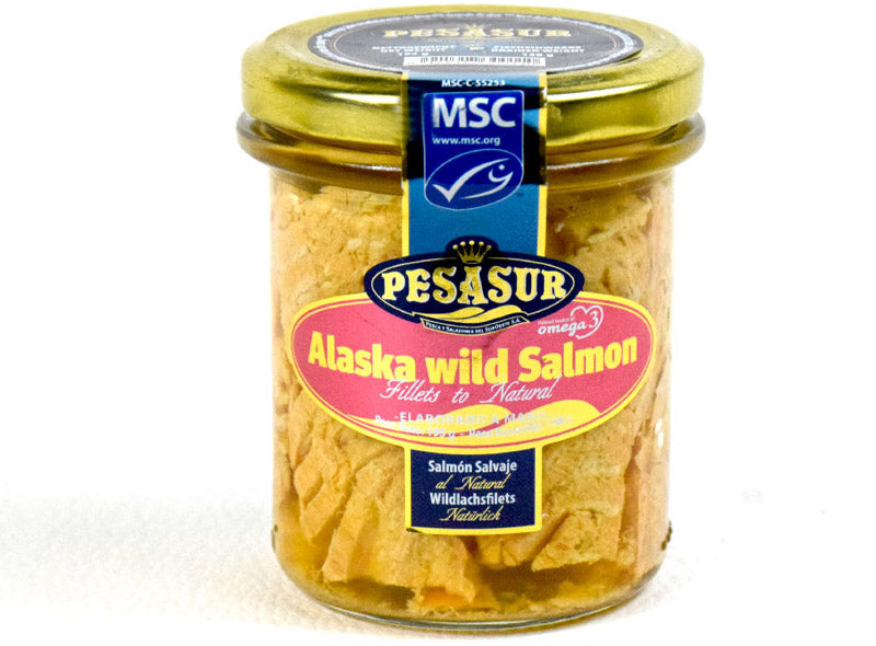 Pesasur Msc Wild Salmon Alaska In Olive Oil  - 195 G