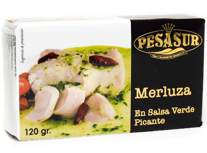 Pesasur Hake In Spicy Green Sauce  - 120 G