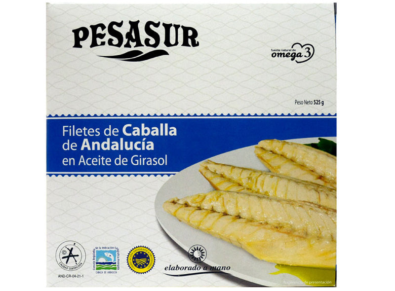 Pesasur Fillets Of Mackerel Andalusia Sunflower  - 120 G