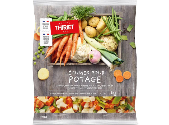 Maison Thiriet Mix Vegetables For Soup - 1 Kg ( 6-7 Portions)