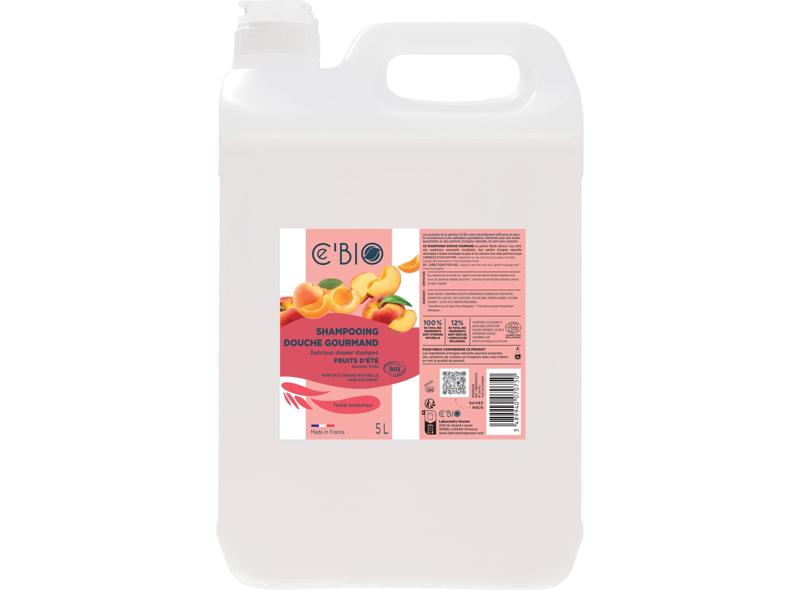 Ce Bio Organic Peach Apricot Shampoo Shower  - 5 L