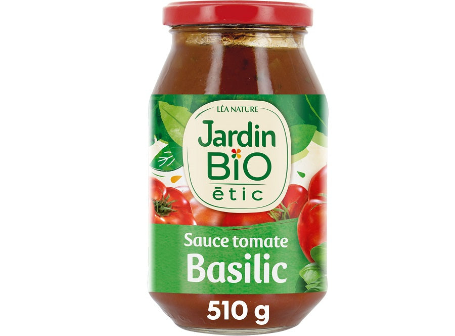 Jardin Bio Organic Tomato Basil Sauce  - 510 G