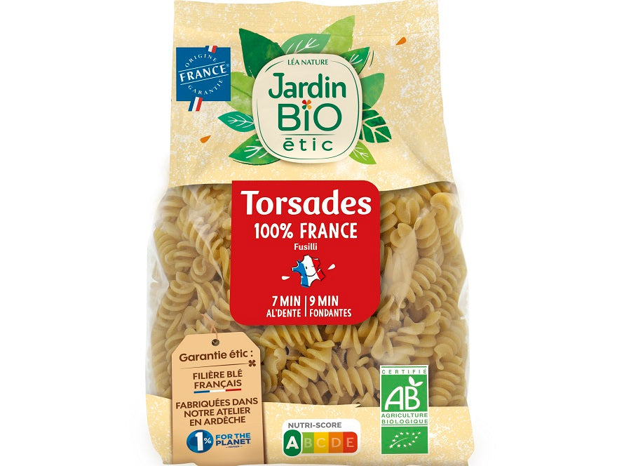 Jardin Bio Organic 100% French Torsades  - 400 G