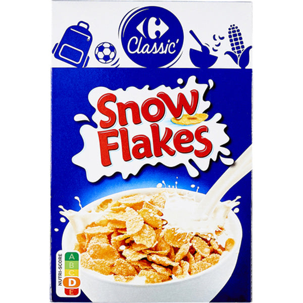Carrefour Snow Flakes Cereal  - 375 G
