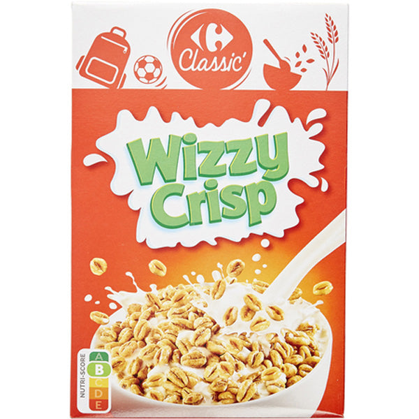 Carrefour Wizzy Crisp Cereal  - 375 G