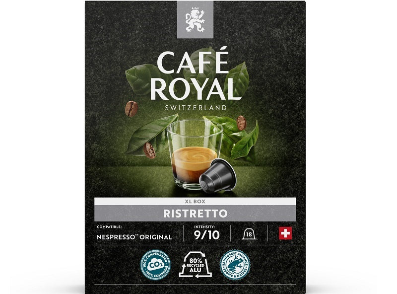 Cafe Royal Ristretto Coffee Capsules  - 18Pc