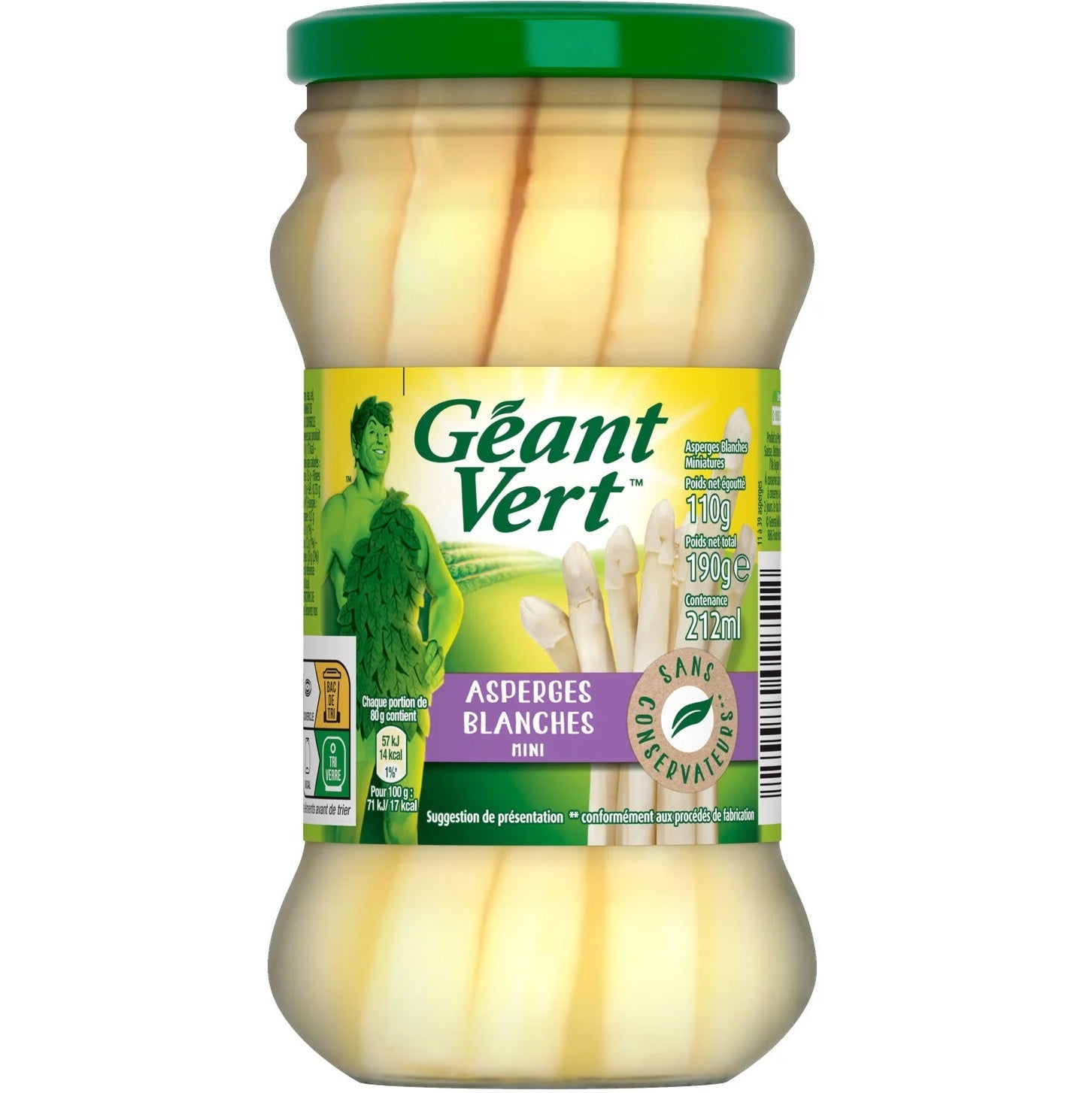 Geant Vert Mini White Aspargus  - 190 G