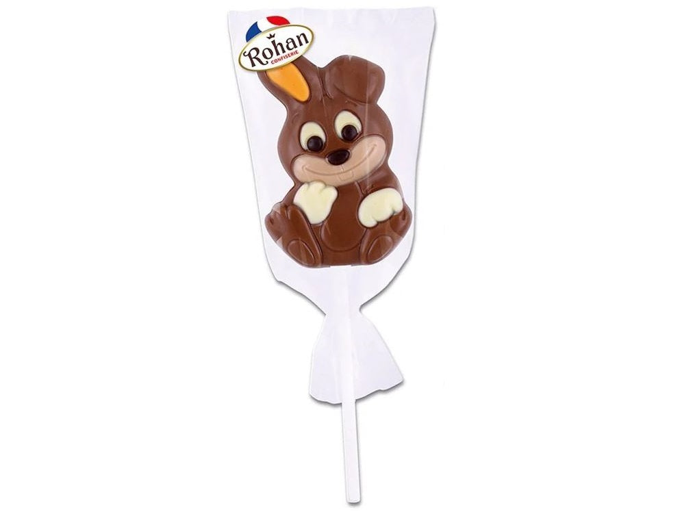 Rohan Bunny Milk Chocolate Lollipop  -  35 G