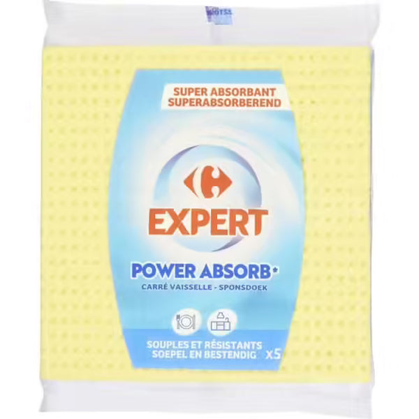 Carrefour Dish Sponge  -  5Pc