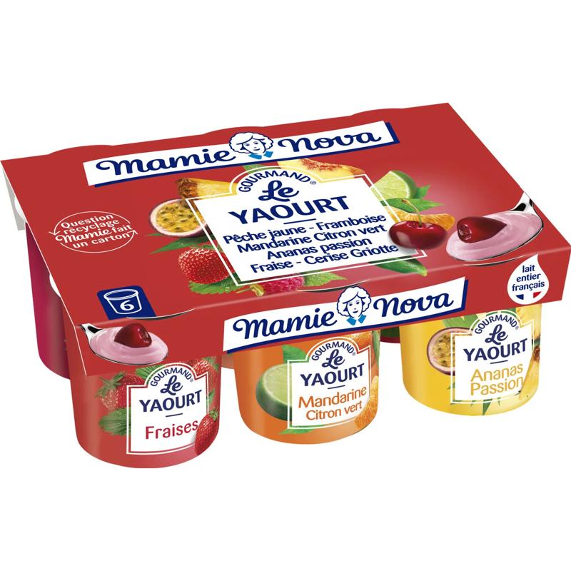 Mamie Nova Mixed Fruits Yogurt  - 150 G