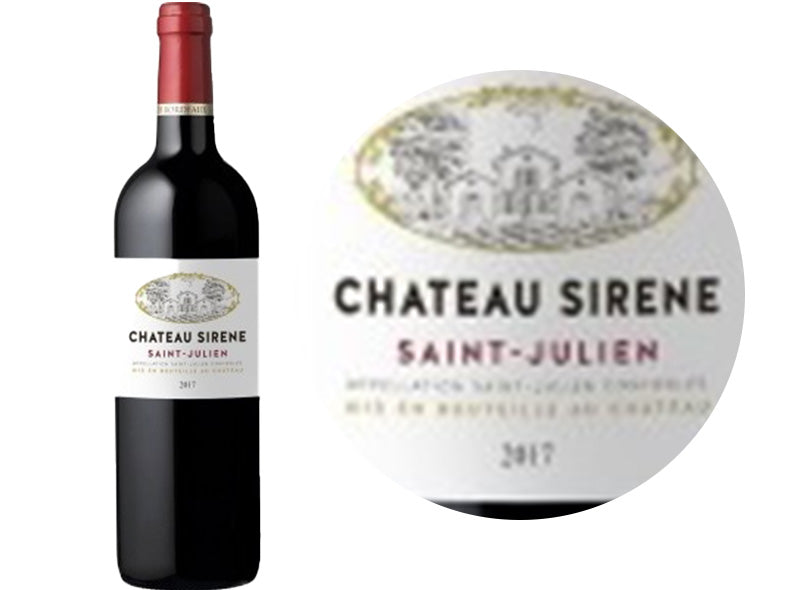 Chateau Sirene Red Wine Saint Julien 2020  - 75Cl